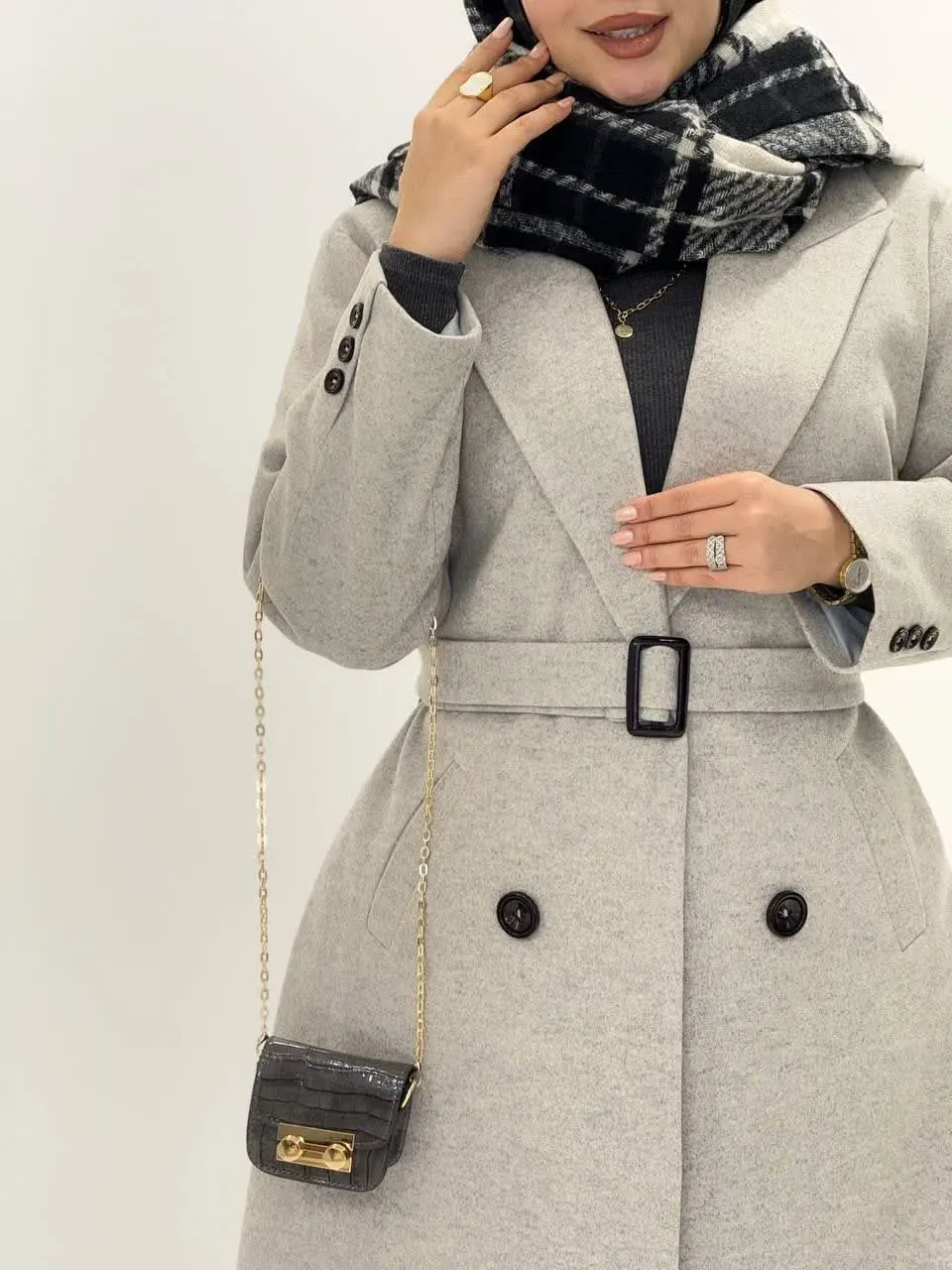 3567-پالتو فوتر قاصدک